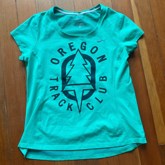 Nike Oregon Track Club dri fit shirt women’s large - Picture 1 of 3